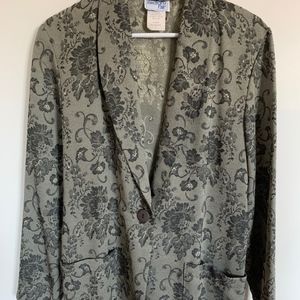 Floral blazer size S